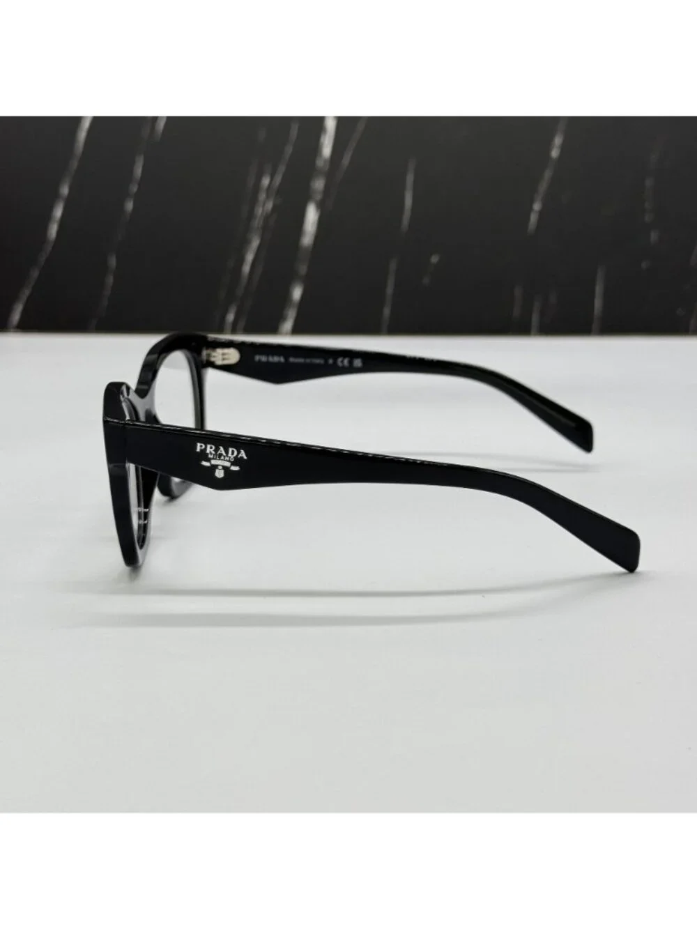 NWT Prada PRA05V 16K1O1 Black Eyeglasses Prada PR A05V